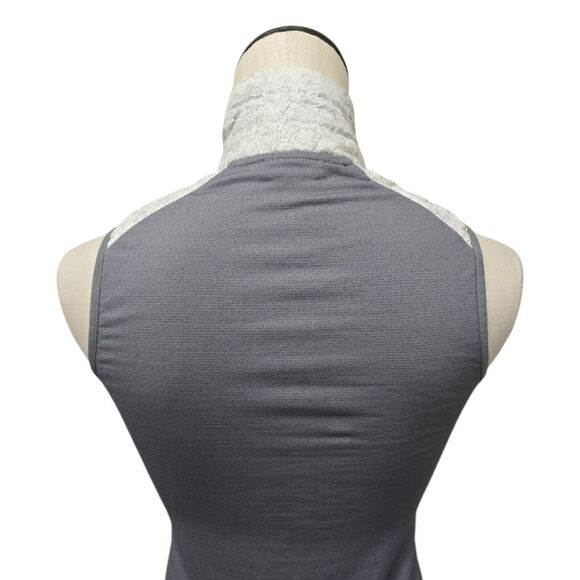 Smartwool Corbet 120 Vest Size XS Quilted White Gray Patterned Wool Winter Layer - Picture 9 of 15